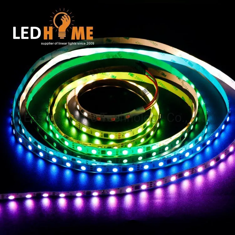 Melhor Preço Ws1814 60LEDs Fita LED Digital Endereçável
