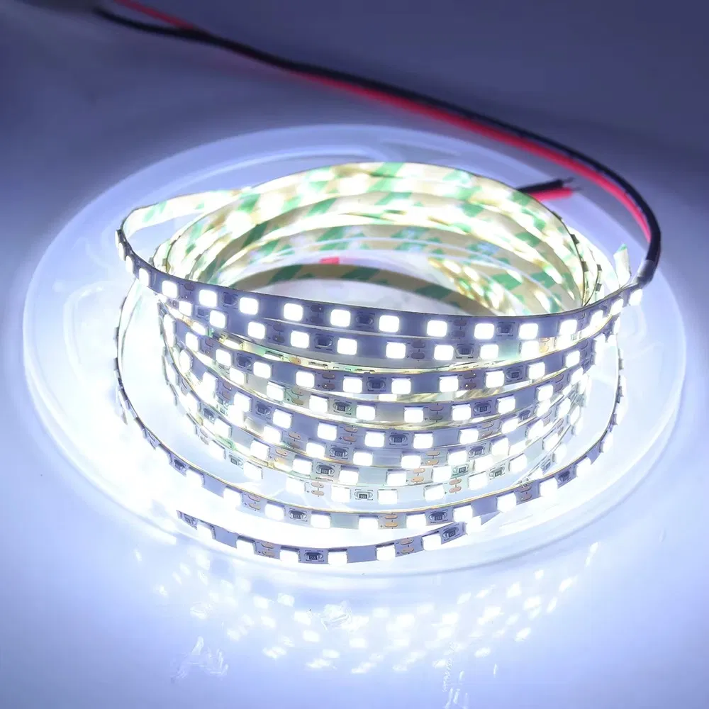 5V Fitas de LED USB, 3mm SMD 2025, Branco / Branco Quente / Branco Natural