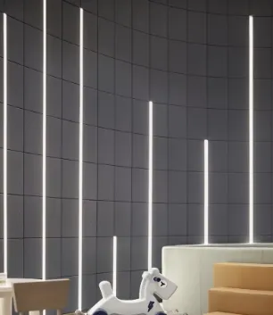 Canal de Alumínio para Extrusão de LED com Difusor Perfil de Alumínio Recessado para Fita de LED