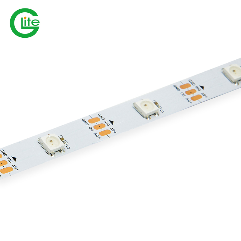 Glite IP67 Fita de LED Endereçável 30 à Prova d'Água Ws2812 Pixel