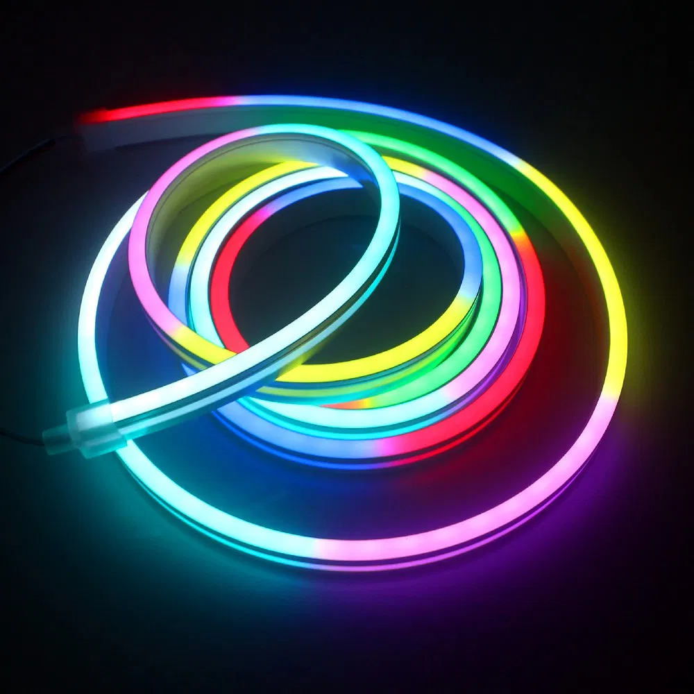 11-15W IP65 IP68 Ce 12V Luz de Neon Mini LED em Cores 120LEDs