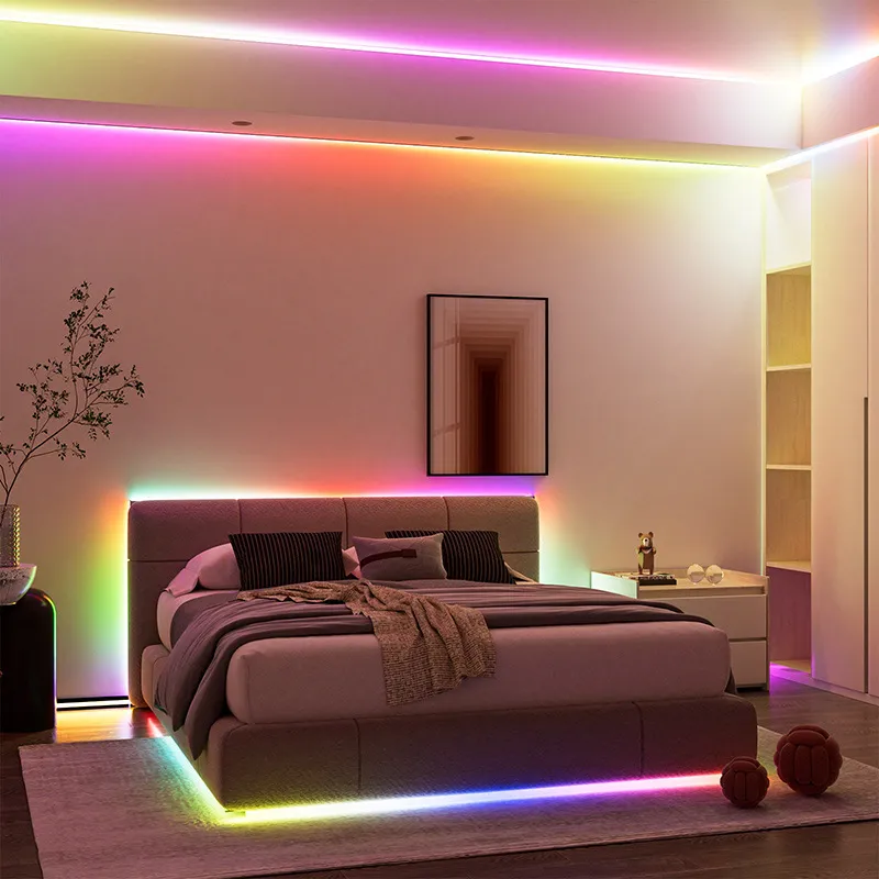 Addressable COB light ribbon