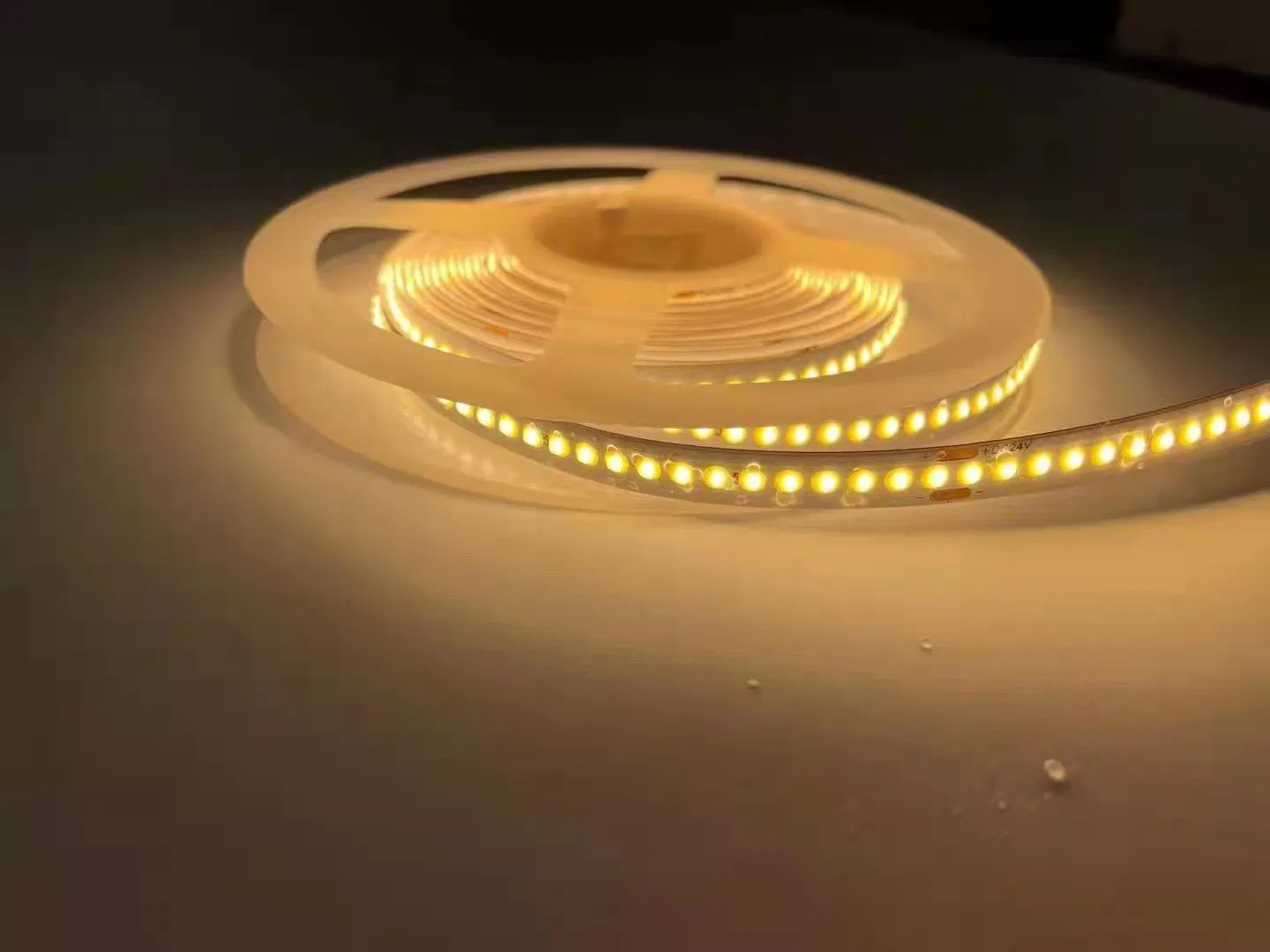 5m DC24V Fita LED COB 80 160 240LEDs Luzes COB LED Flexíveis de Alta Densidade CRI 80 CCT Fita LED Fita LED