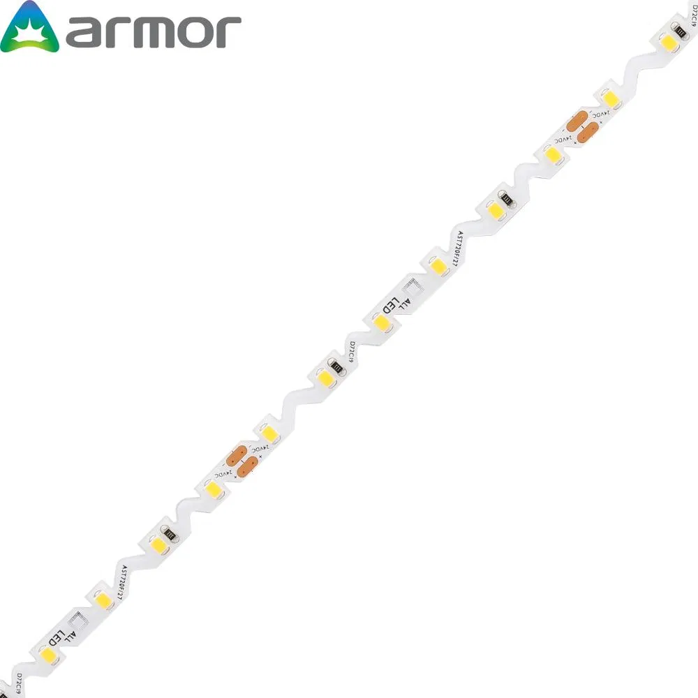 Fitas de LED em forma de S para iluminação externa