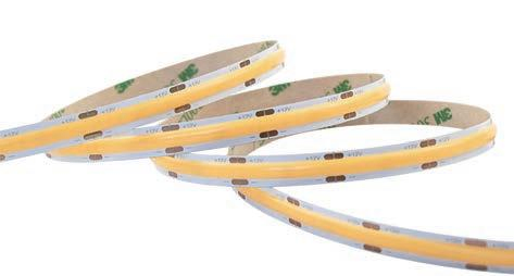 2700K-6500K Fita de LED Iluminação LED COB Flexível Alta Densidade 12V/24V Fita de LED