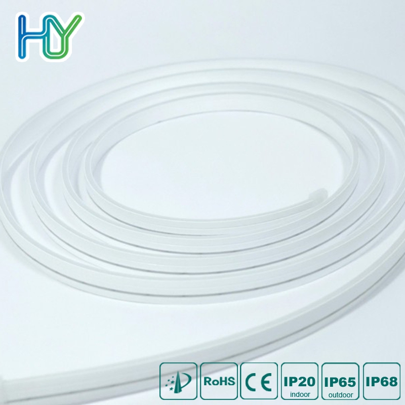 Vendas Diretas de Fábrica Curva Lateral 168LED/M 12V 24V IP65 À Prova D'Água 3000K 6000K 90 CRI Neon Inteligente Faixa de Luz LED para Decoração de Festa em Casa