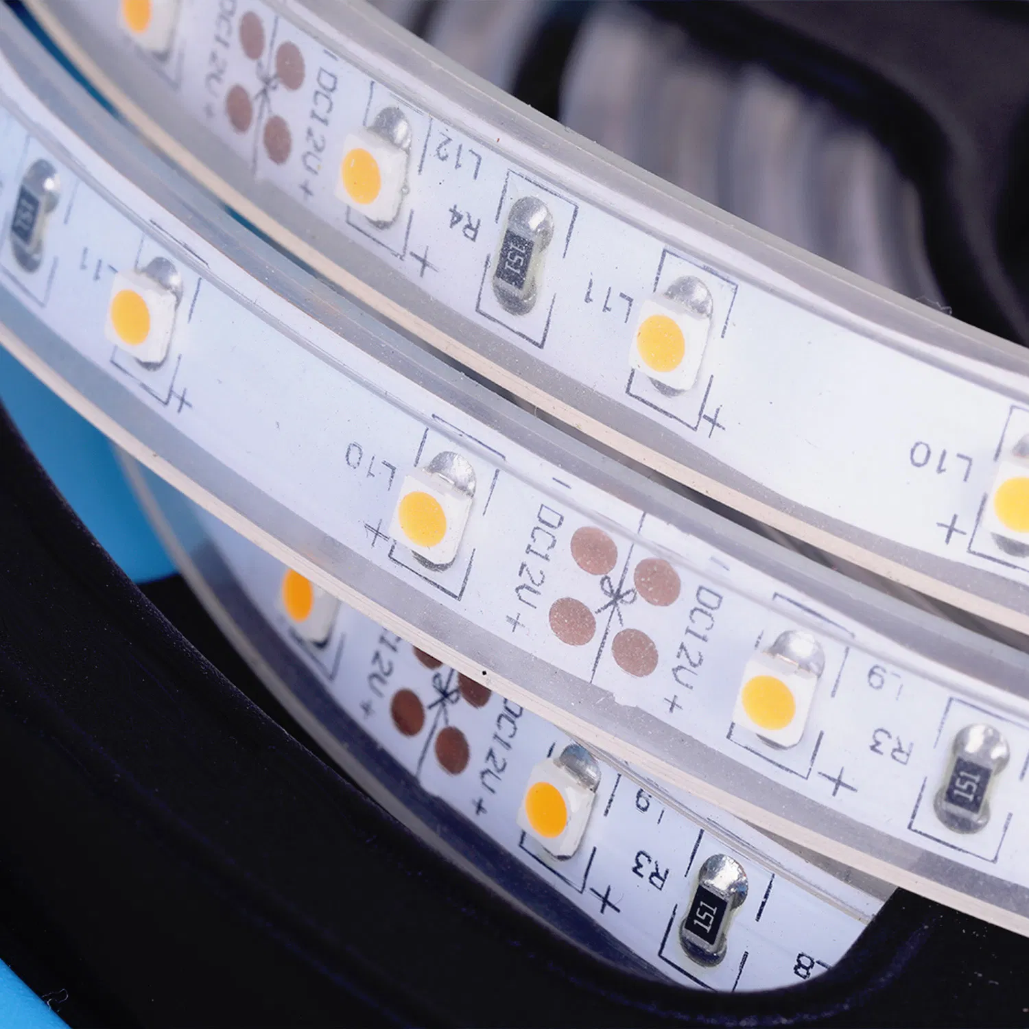 DC24V/DC12V 120LEDs/M CRI Alta Densidade SMD 2835 Fita de LED