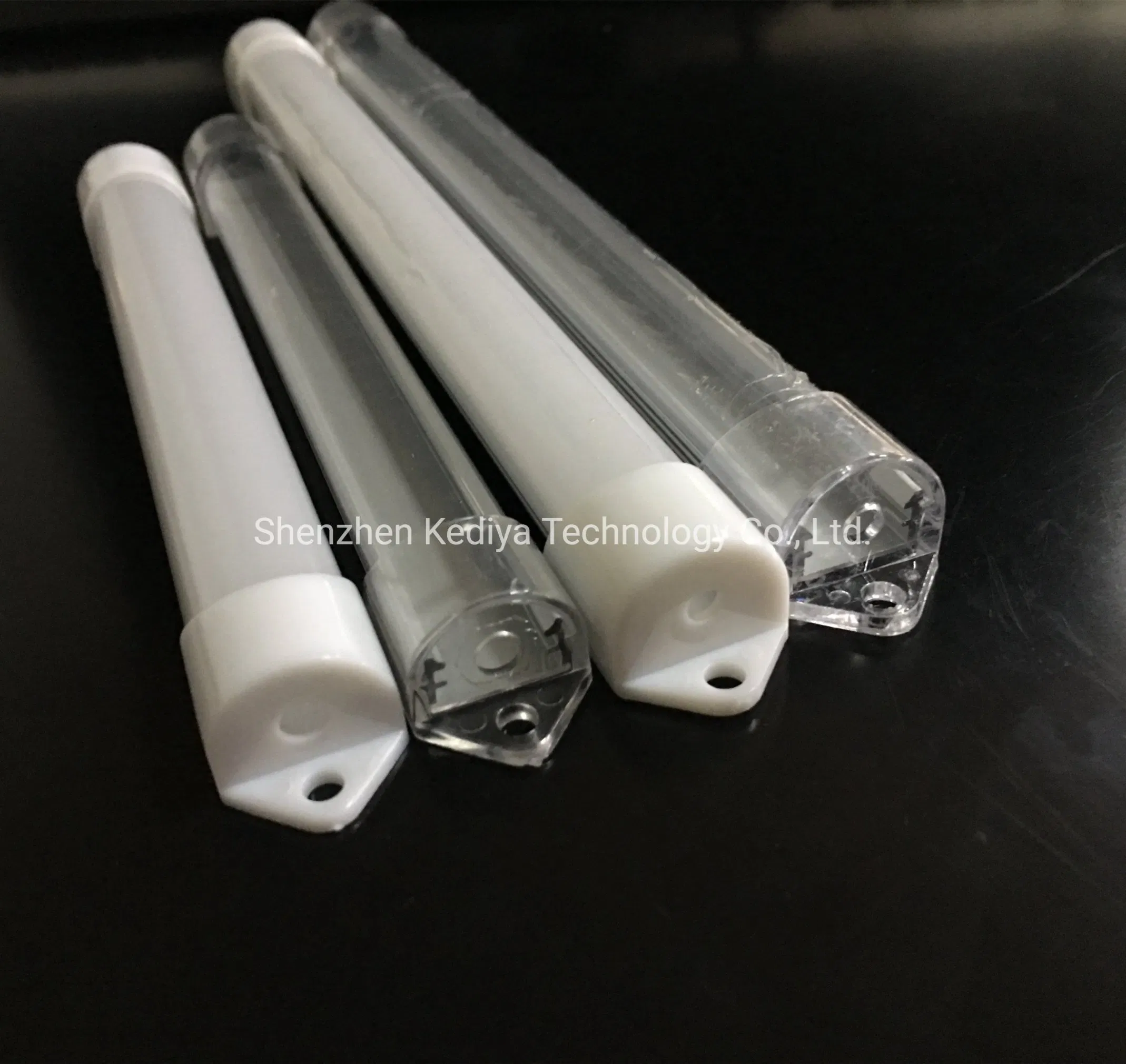 Fita de Luz LED de Alta Qualidade 8mm PCB 5m à Prova d'Água Branca 12V 24V Fita de Luz LED COB Flexível para Exterior em Perfil de Alumínio