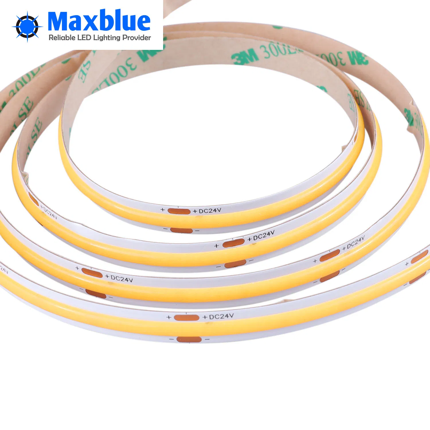 Ra90+ Faixa de Luz Linear LED Flexível Chip em Placa COB