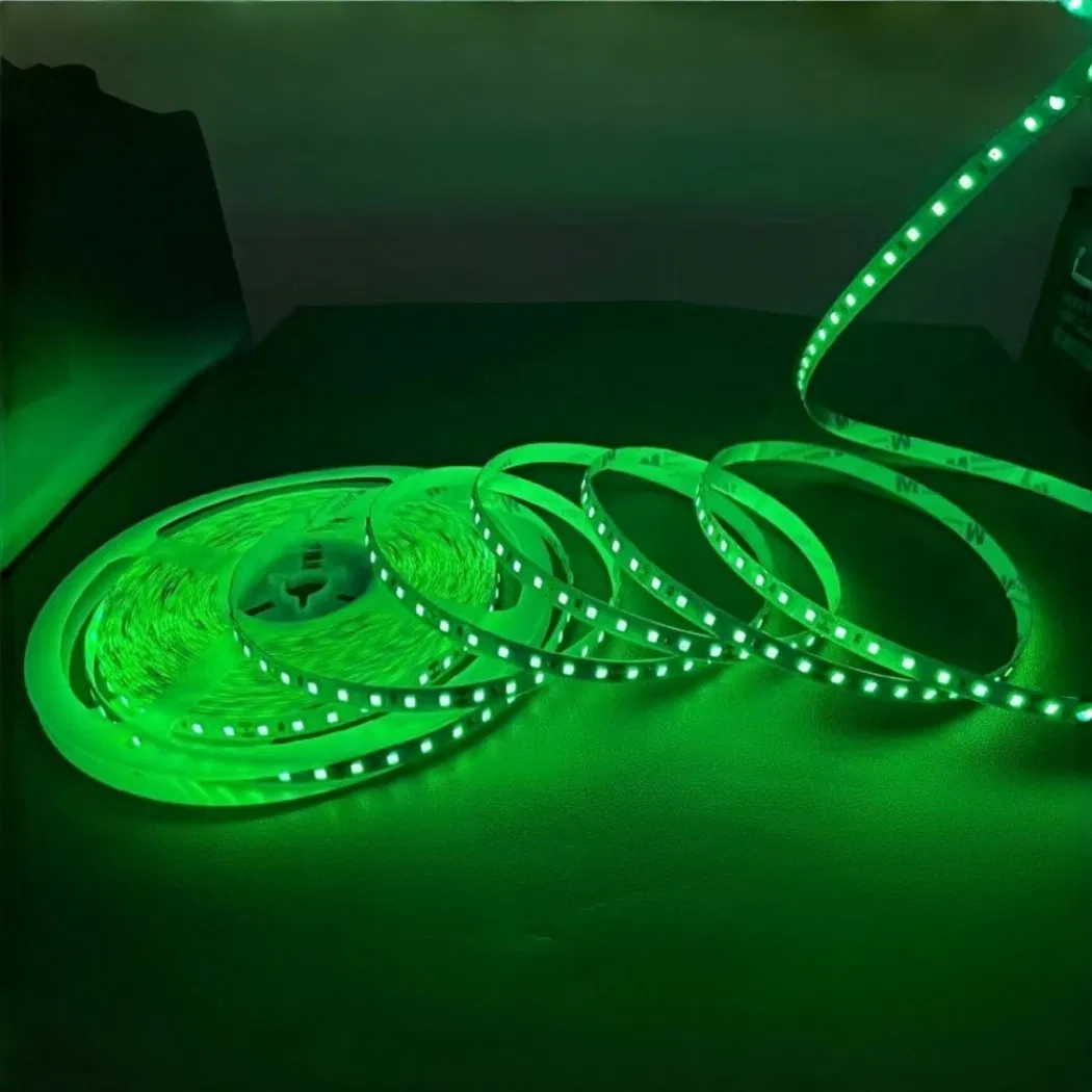 Fita LED Mágica RGB 12V Decorativa Interna 5050-60d em Rolos 5m/10m à Prova d'Água com Efeitos de Cor Dinâmicos IP20