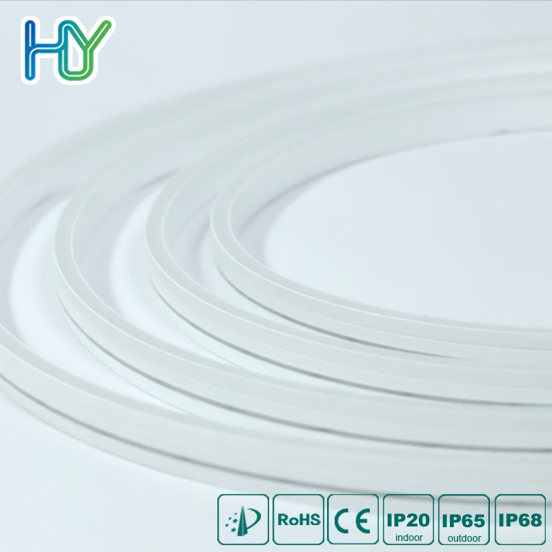 Vendas Diretas de Fábrica Curva Lateral 168LED/M 12V 24V IP65 À Prova D'Água 3000K 6000K 90 CRI Neon Inteligente Faixa de Luz LED para Decoração de Festa em Casa