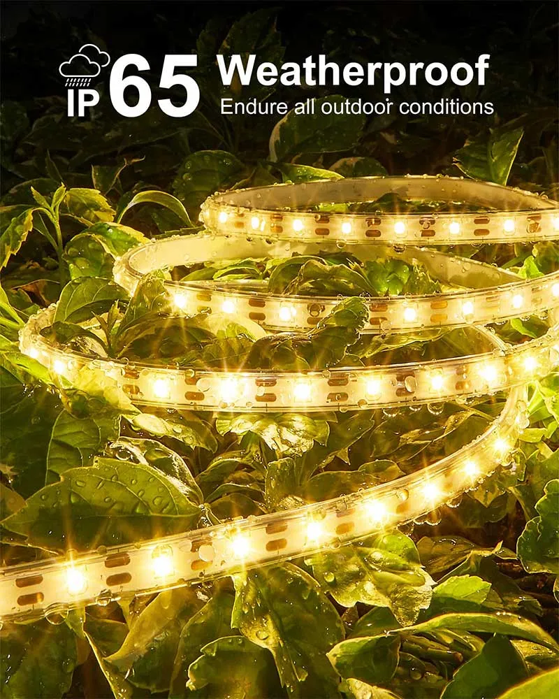 Fitas de Luz Solar para Exterior 7