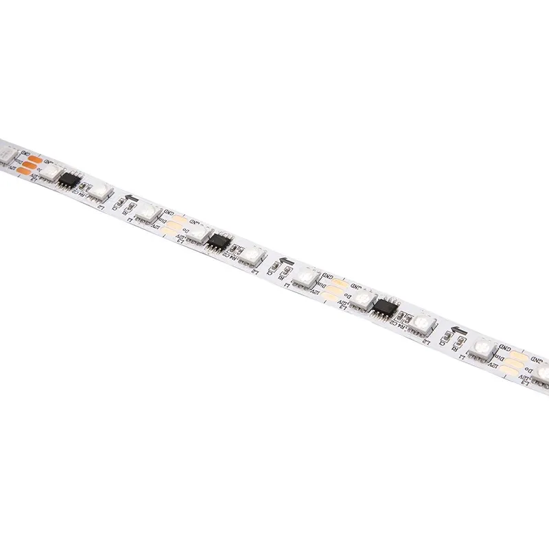 Fita LED 5050 RGB/Cores de Fantasia, Encapsulada à Prova d'Água, Kit de Controle Remoto WiFi, Mudança de Cor Inteligente, 12V-24V Fita de Luz Flexível para Decoração