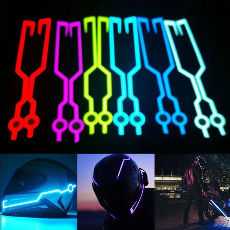 Luz de capacete LED Luz de capacete de motocicleta