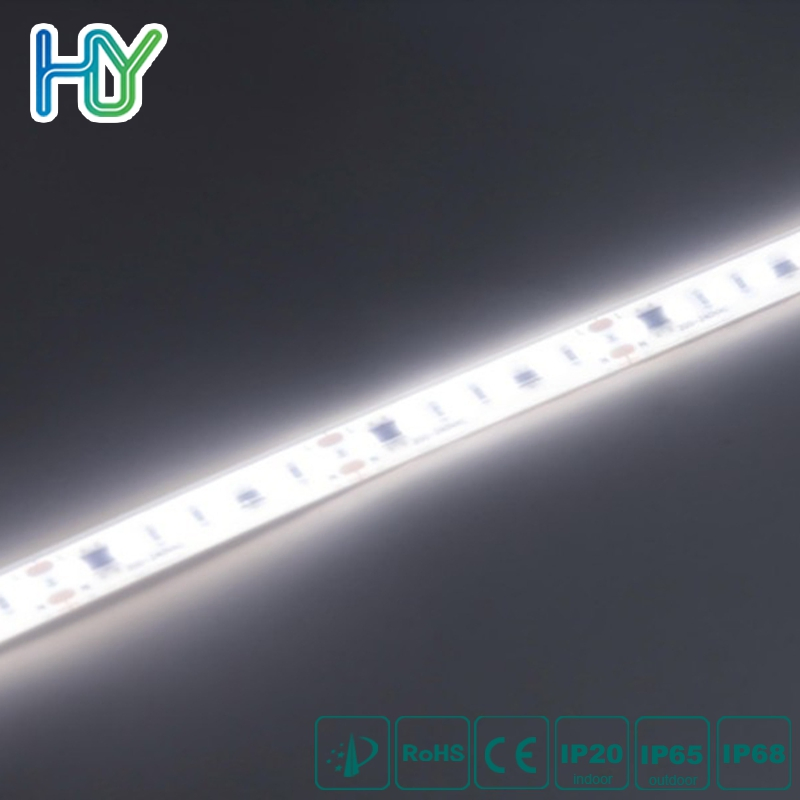 Fita LED de Alta Voltagem 110V/220V AC, IP68 Impermeável, 2835 SMD, Fita LED com Plugue Direto, Aplicações para Paisagismo ao Ar Livre, Jardim, Hotel, Iluminação de Ponte