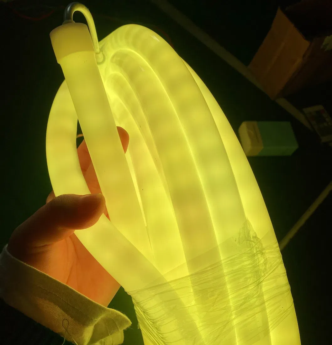 360 Tubo de Silicone para Fita LED Flexível 360º Fita Neon LED Decorativa Redonda