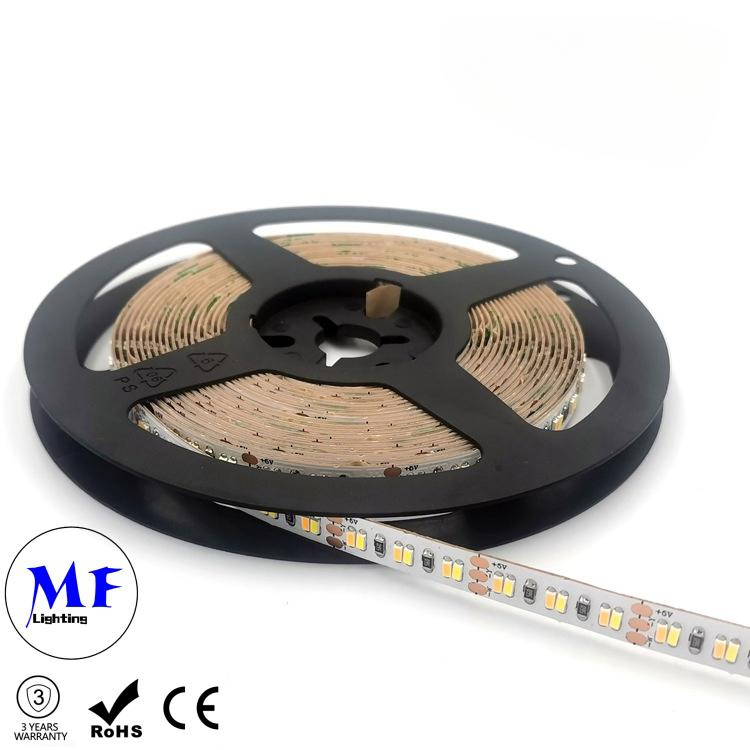 Iluminação de Armário de Cozinha Sob a Banca Fita Flexível Dobrável Cortável 12V 24V 12W 3014 60LEDs/M Luz de Fita LED Exterior à Prova d'Água RGB