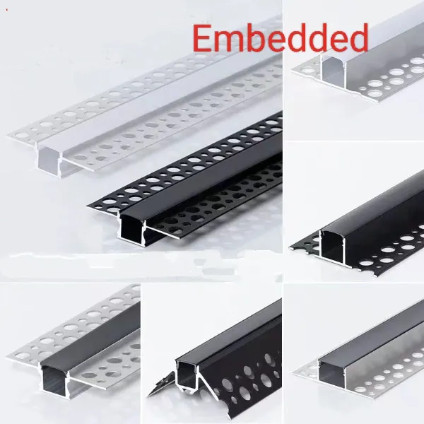 Lâmpada de Iluminação LED Lightbox Faixa - Opções de Perfil de Alumínio
