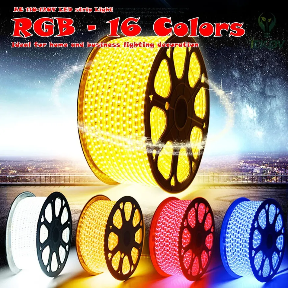 Fita de LED RGB de Alta Densidade 300LEDs SMD5050