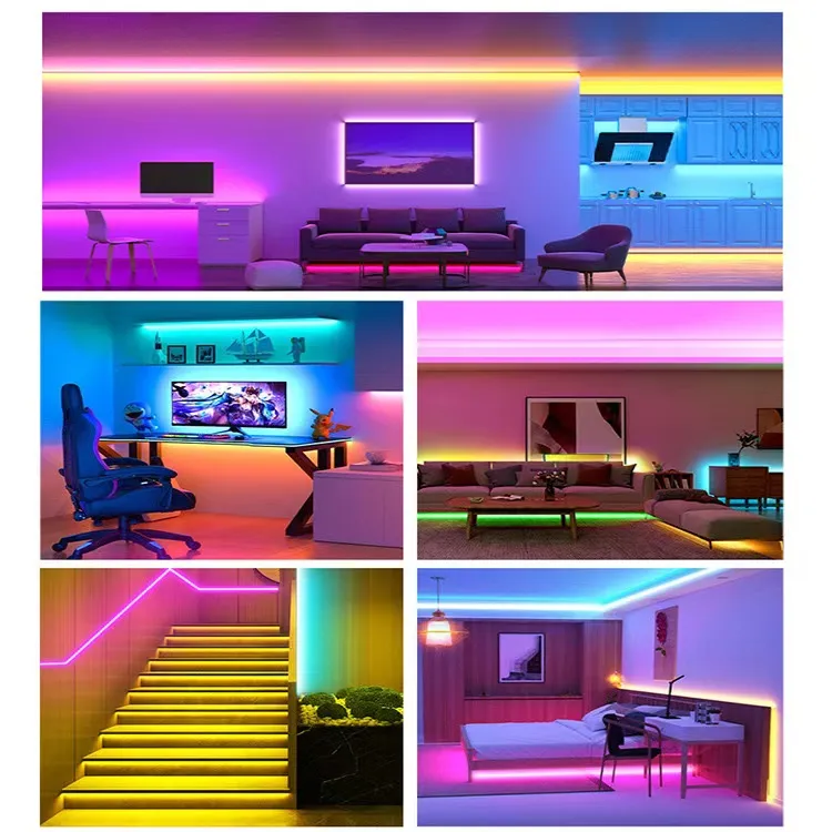 Efeito Neon Livre de DOT Interior Exterior 3000K 4000K 6000K 2.5cm Cortável DC12V DC24V Fita LED COB para Iluminação Linear ou Iluminação Decorativa