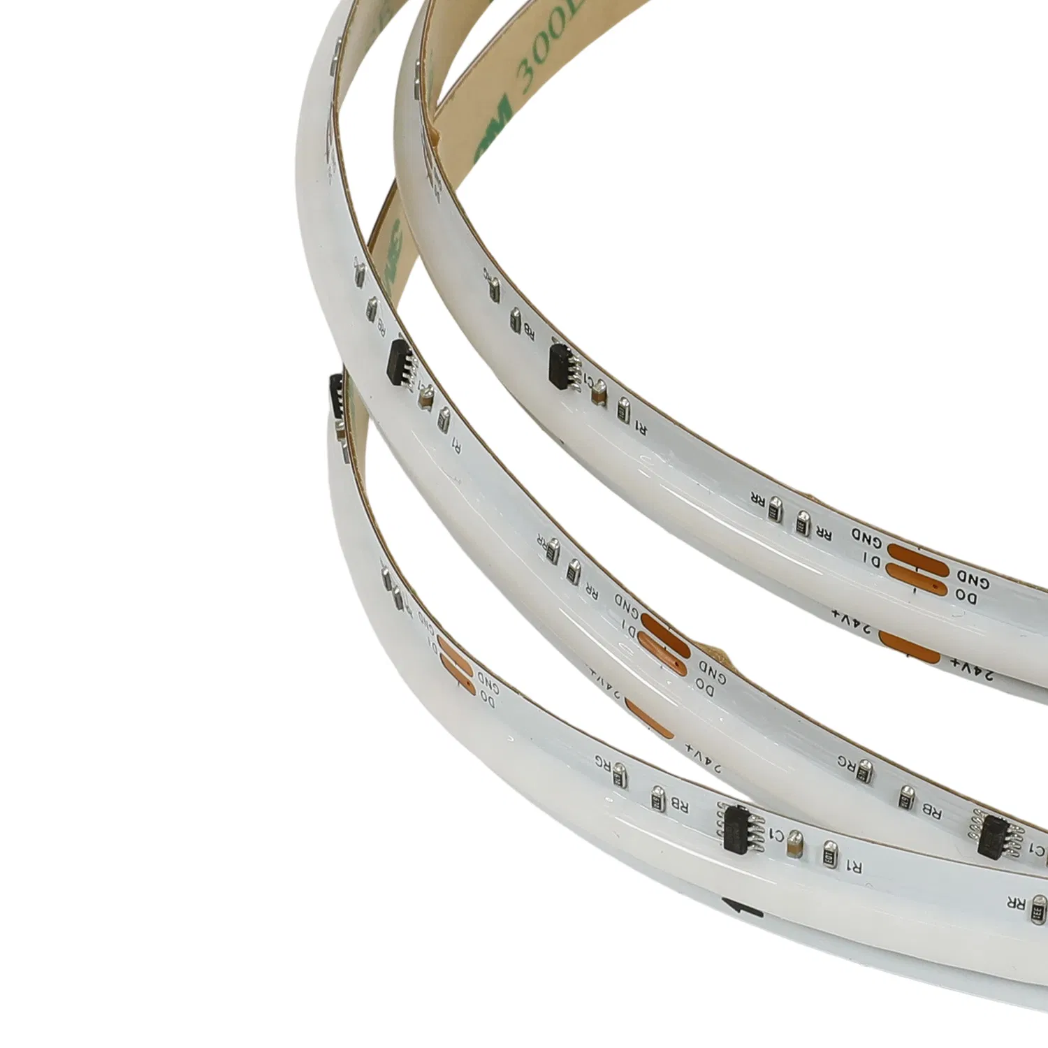 Fita de Luz LED Flexível COB Rgbic 576LEDs com Iluminação para Armário