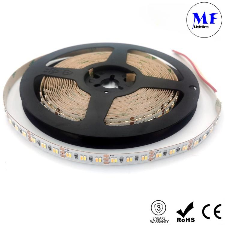 Iluminação de Armário de Cozinha Sob a Banca Fita Flexível Dobrável Cortável 12V 24V 12W 3014 60LEDs/M Luz de Fita LED Exterior à Prova d'Água RGB