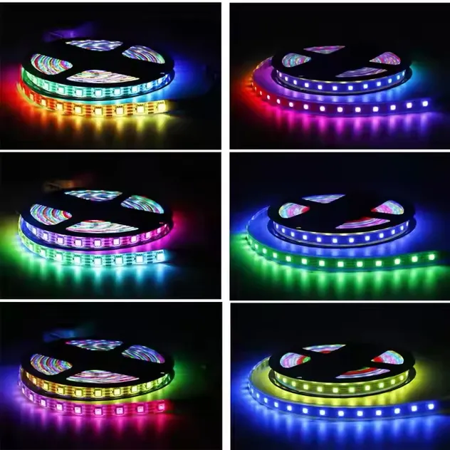 SMD5050 Ws2815 Fita LED inteligente para decoração de sala de jogos