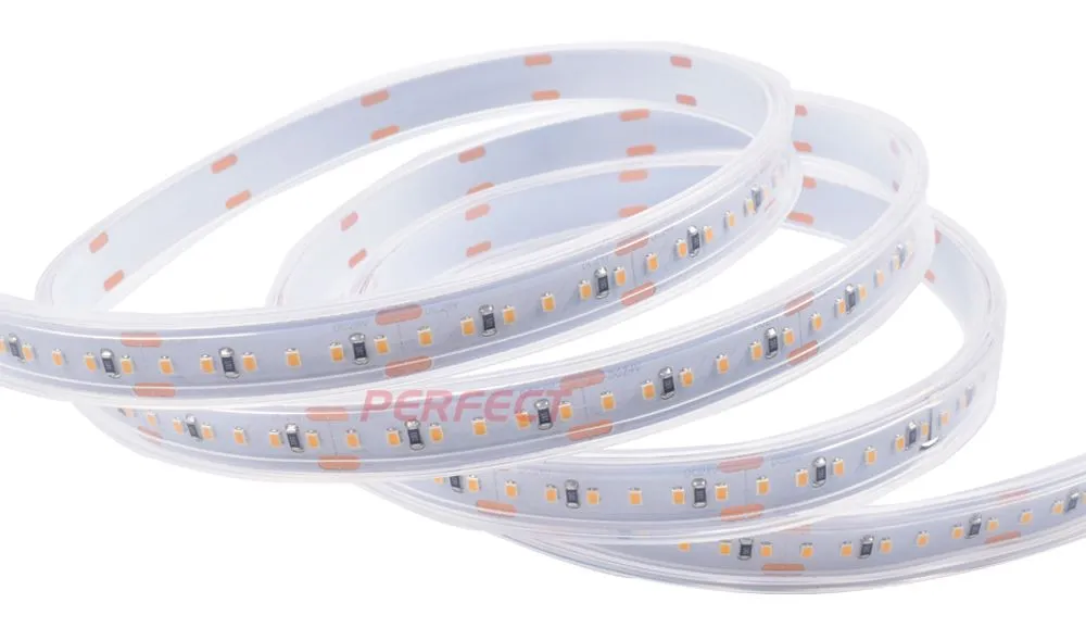 Fita de Luz LED Silicone à Prova d'Água Branca Quente