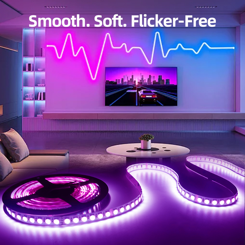Fita de Luz LED Flexível RGBW Super Brilhante à Prova d'Água IP65 USB 24V/12V DC