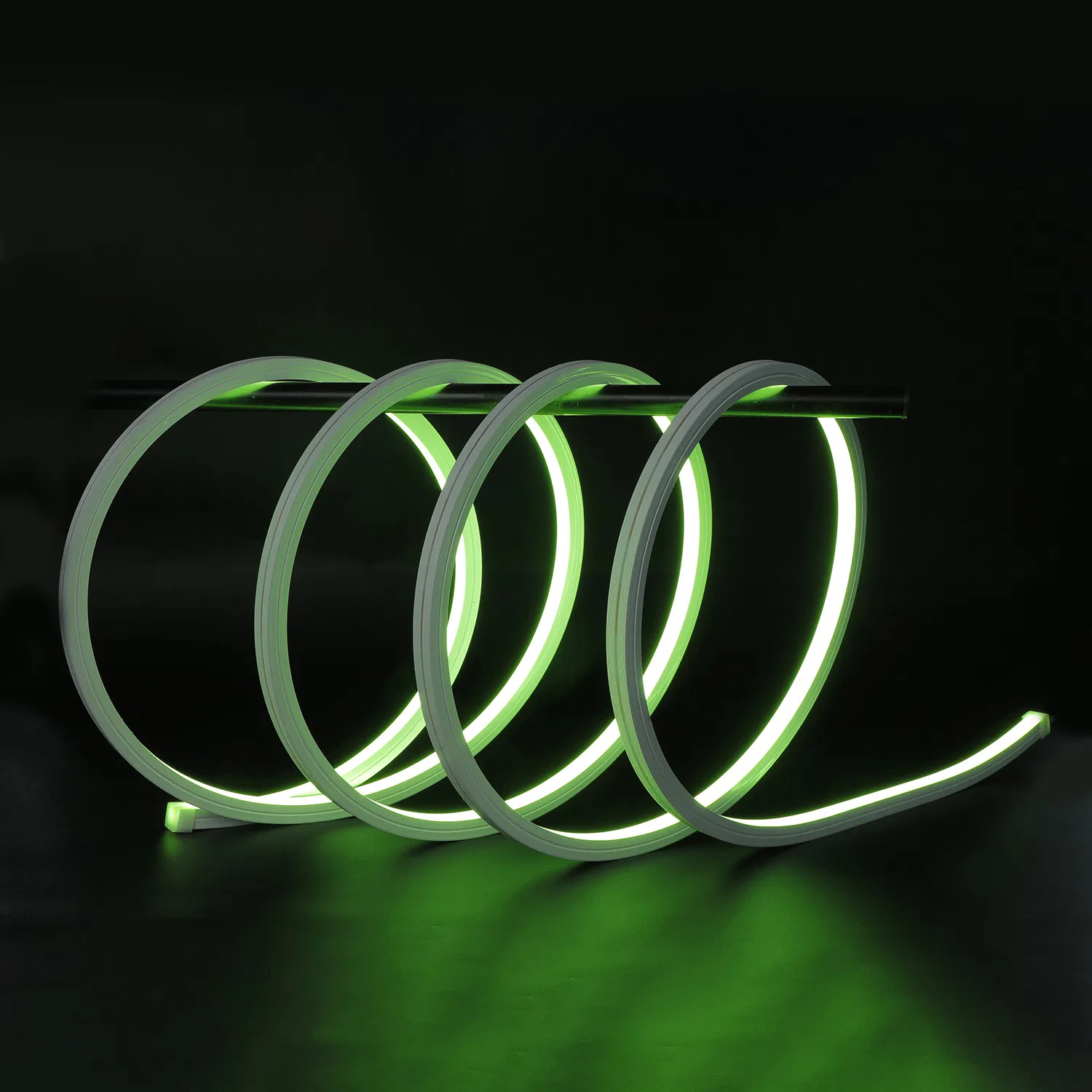 Fita de LED RGB de silicone macio feita sob medida para iluminação comercial