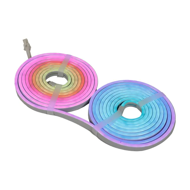 Fita de Luz Neon Rgbic LED - Solução de Iluminação Comercial para Exterior