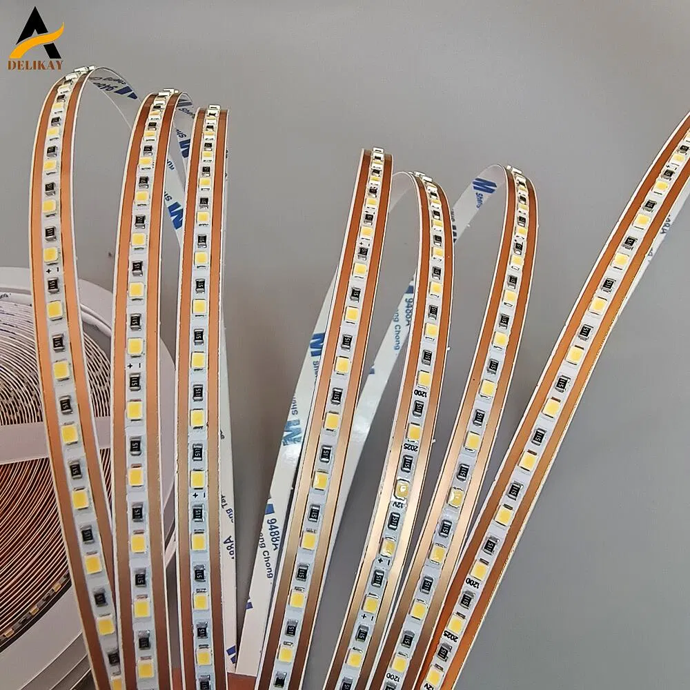 Iluminação Difusa de Perfis de Alumínio com Luz Linear Ajustável de Temperatura de Cor para Montagem Sob o Armário por Atacado