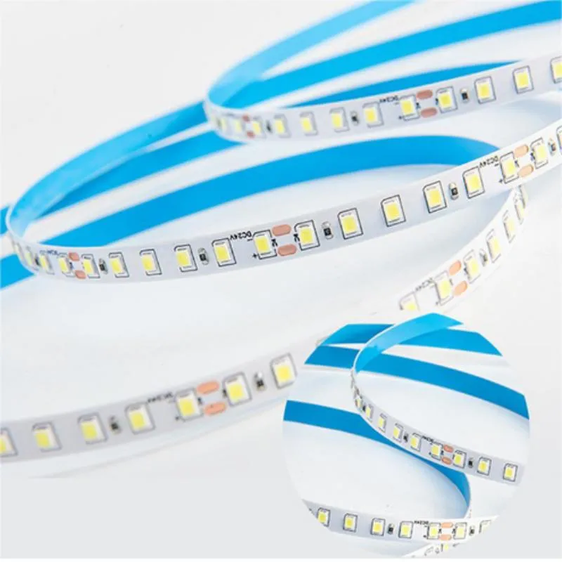 Fitas de LED SMD Ultra Brilhantes Flexíveis 12V 2835 Usadas para Casa, Hotel, Shopping