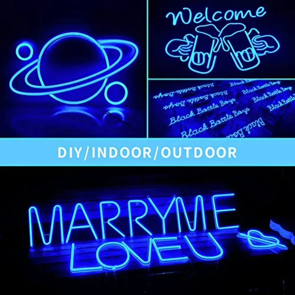 Fita de Luz Neon Flexível RGB Neonawall por Atacado com um Alto Índice de Reprodução de Cores para Decoração de Paredes e Artesanato DIY