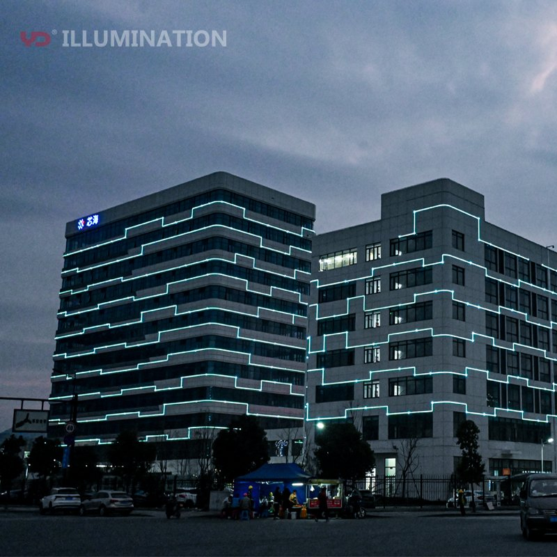 Arquitetura Externa Inovadora: IP68 Fita LED com Recursos Inteligentes
