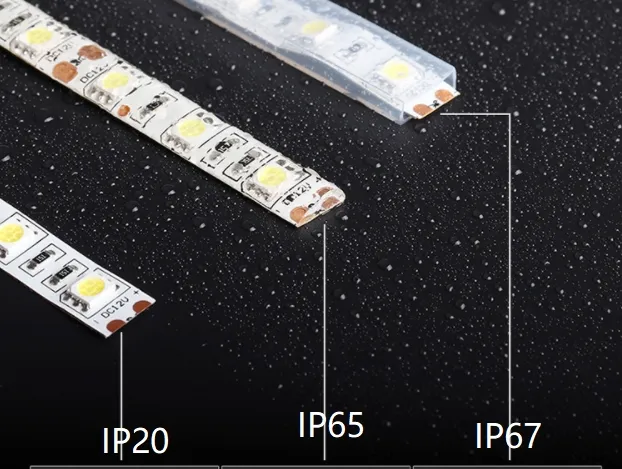 Fitas de LED RGB para Economia de Energia 12V para Espaços Internos