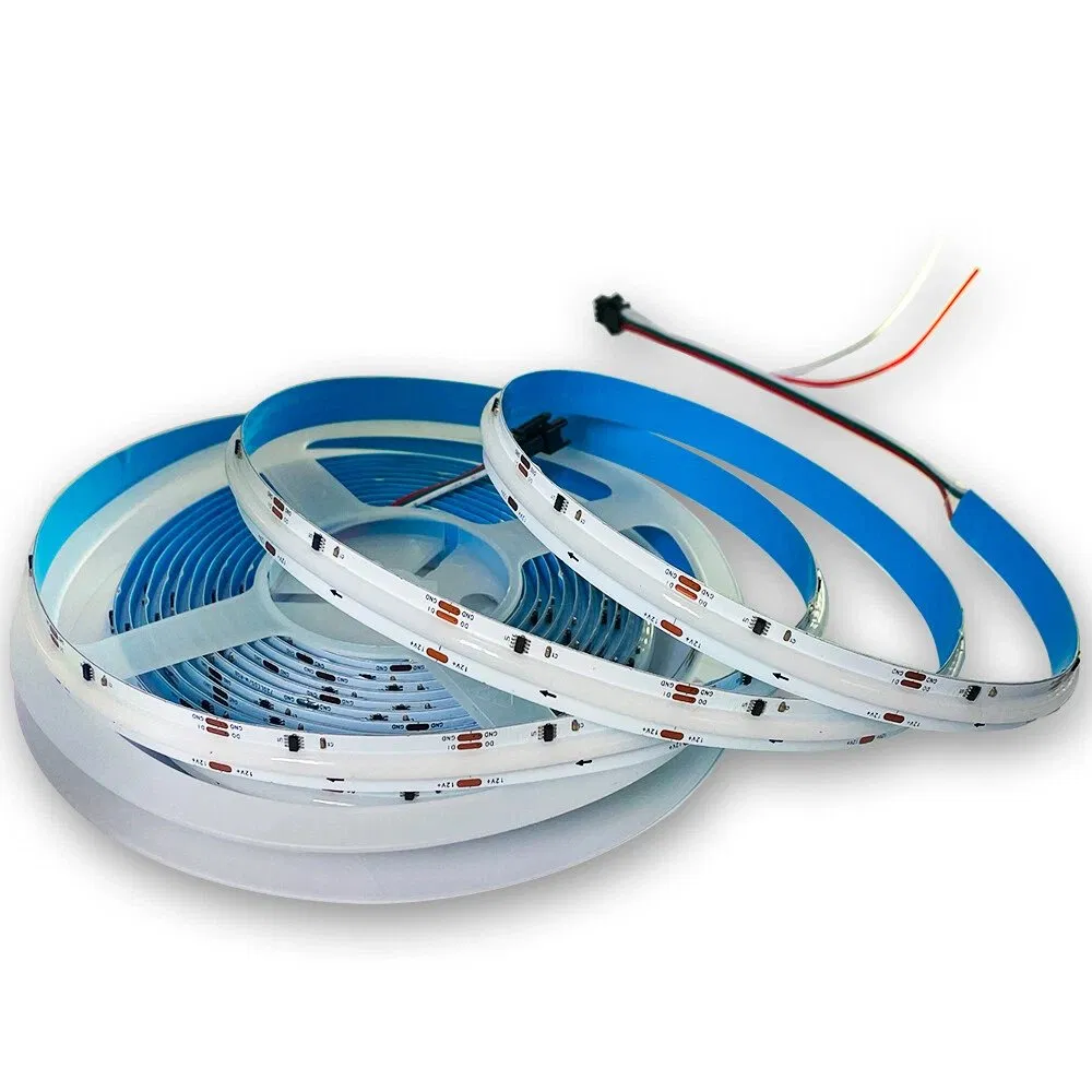 Fita de Luz LED Flexível COB Rgbic 576LEDs com Iluminação para Armário
