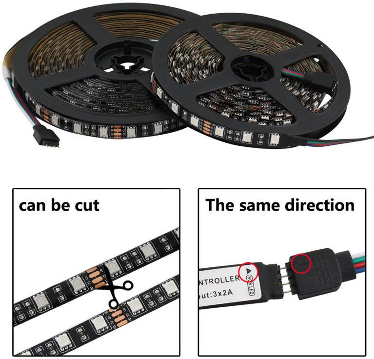 5050 Flexible TV Backlight 5V USB LED Strip Wth Remote Control