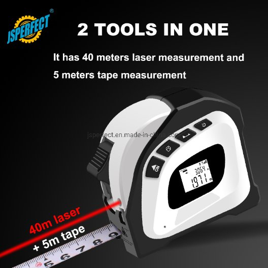 40m Fita Métrica Laser Digital Eletrônica Inteligente