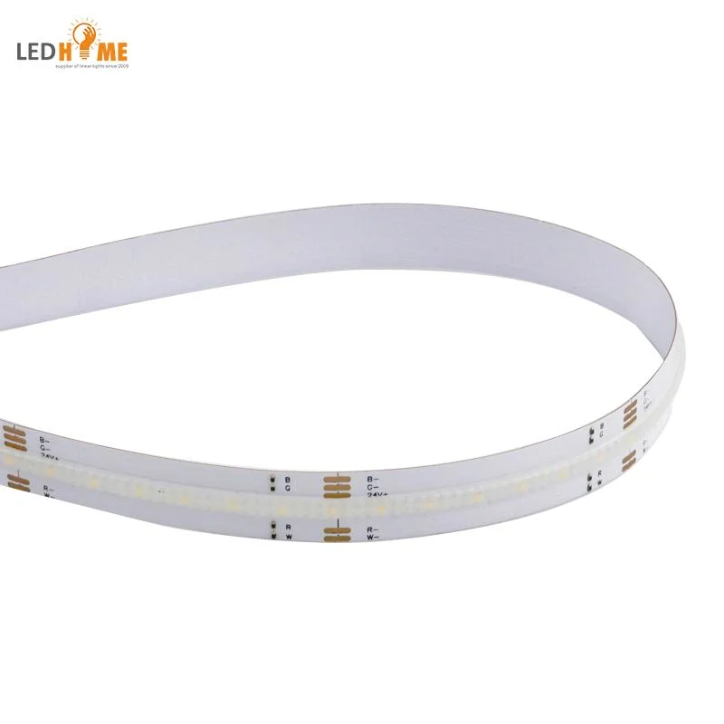 2021 Venda Quente Preço Baixo 24V 840 Fita COB RGB LED Flexível para Perfil de Alumínio