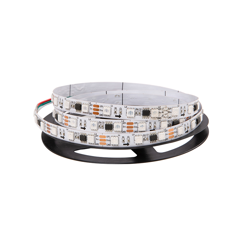 Ws2811 Endereçável 5050 60LED Fita LED RGB Mágica