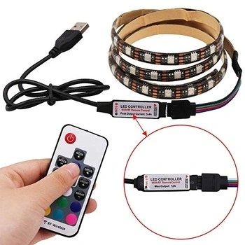 5050 Flexible TV Backlight 5V USB LED Strip Wth Remote Control