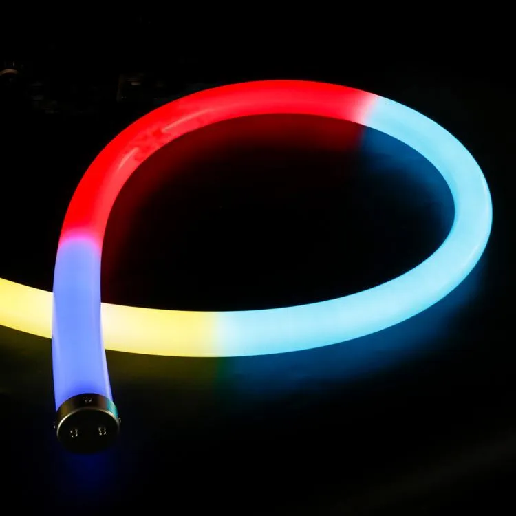 360 Tubo de Silicone para Fita LED Flexível 360º Fita Neon LED Decorativa Redonda