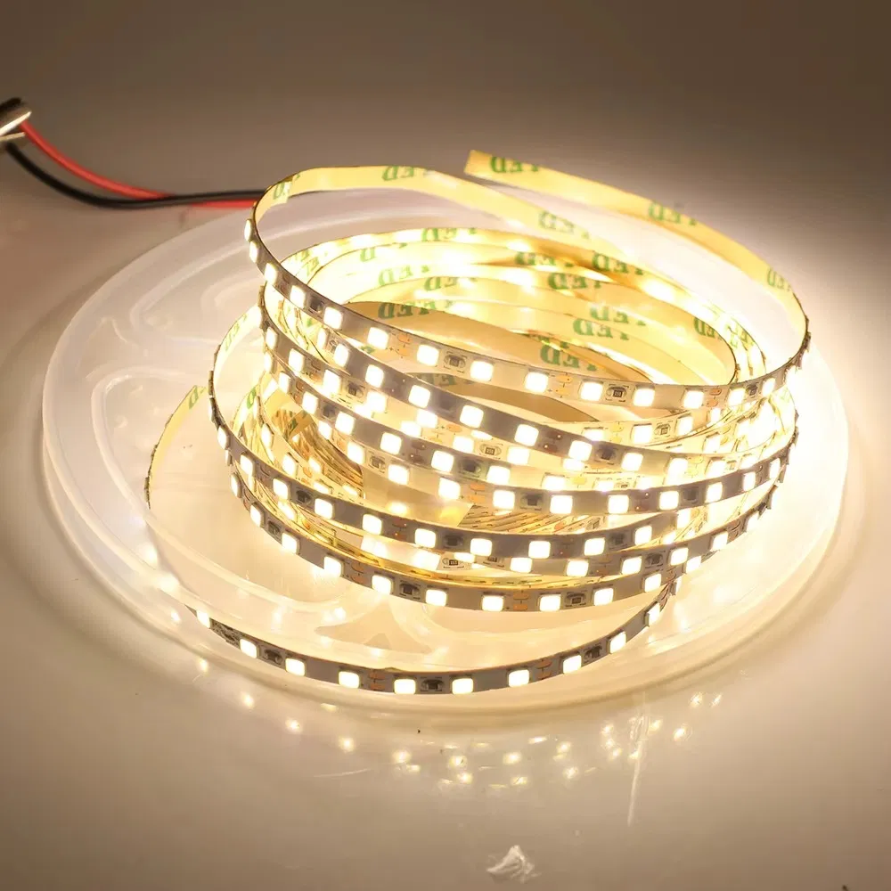 5V Fitas de LED USB, 3mm SMD 2025, Branco / Branco Quente / Branco Natural