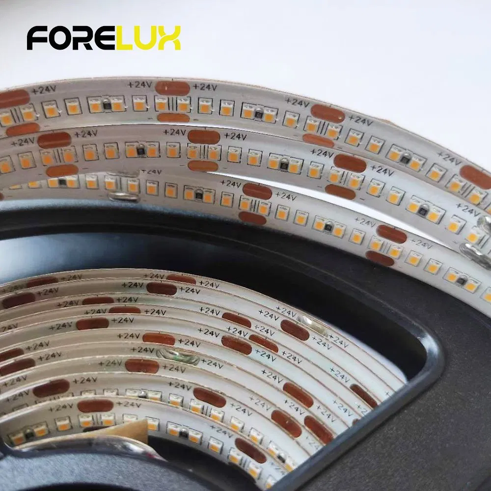 Revestimento de Cola de Silicone à Prova d'Água Mini IP54 2216 280LEDs/M Fita de Luz LED Aplicada para Iluminação de Armários e Banheiros