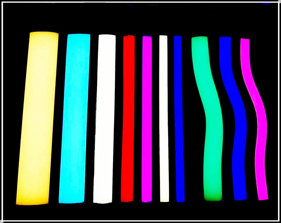 Várias cores