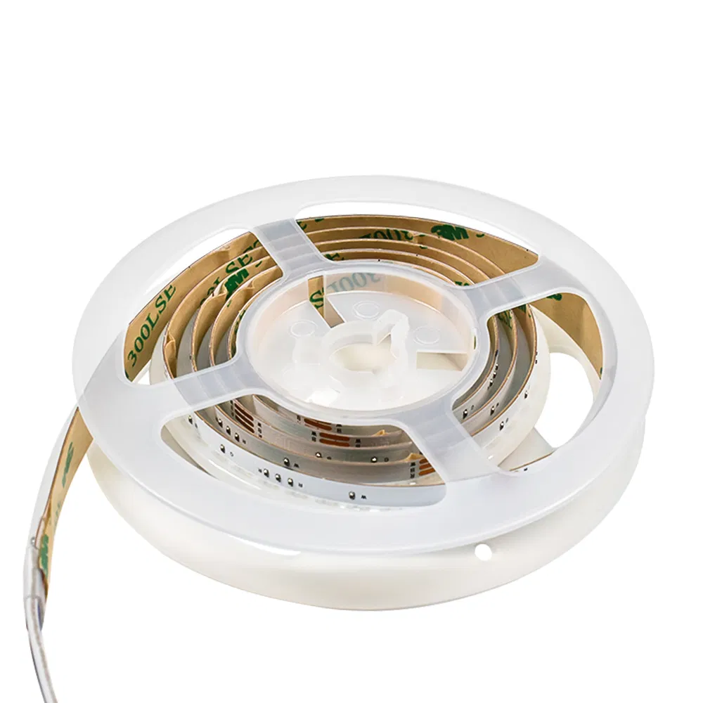 Tira de LED COB RGBW Flexível de Alta Densidade Mudança de Cor 12mm para Decoração de Casa