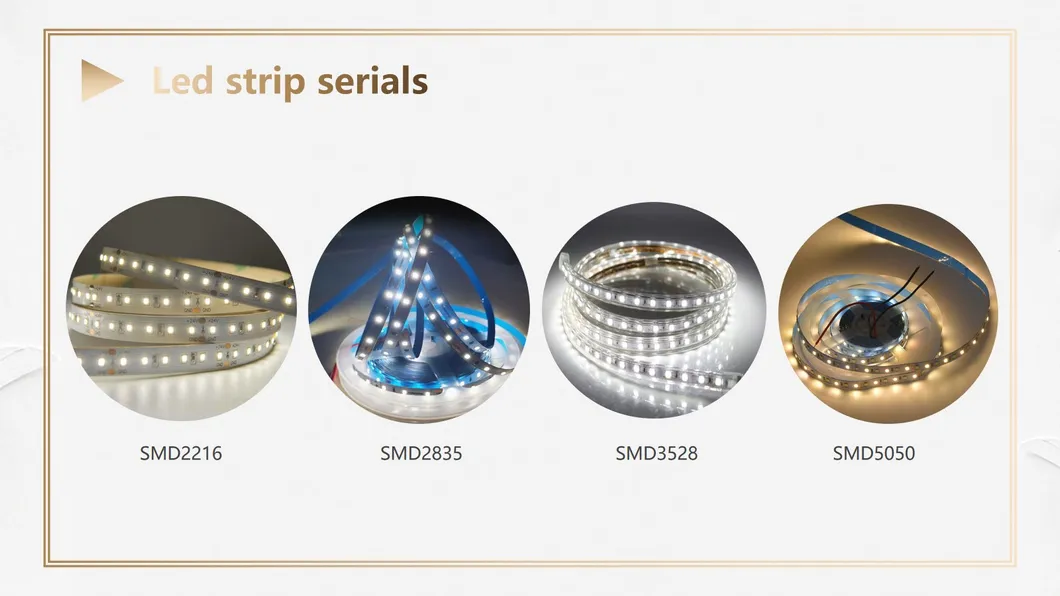 Garantia OEM de Fábrica 3years Fita LED Rosa para Decoração de Natal Interna e Externa Iluminação Comercial SMD2835