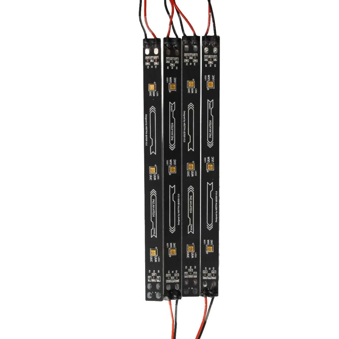 6PCS 3535 265nm 280nm 395nm UVC UVA 5V Bolsa de Esterilização USB Esterilizador Módulo de LED Faixa Germicida