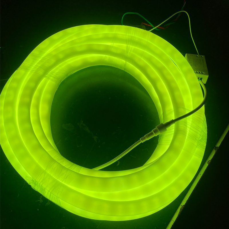 360 Tubo de Silicone para Fita LED Flexível 360&ordm; Fita Neon LED Decorativa Redonda